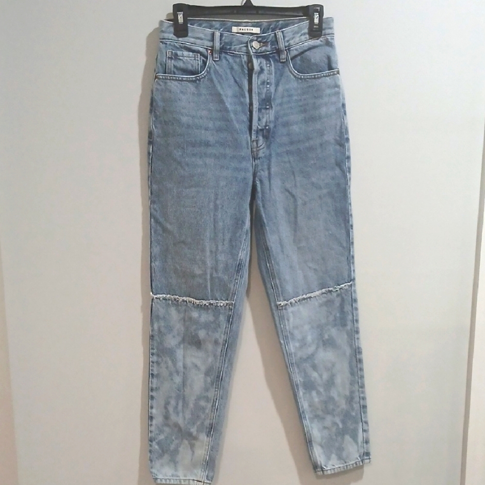 Pacsun Blue Denim Jeans with Distressed Details Pre-owned Sz 26 Ultra High Rised